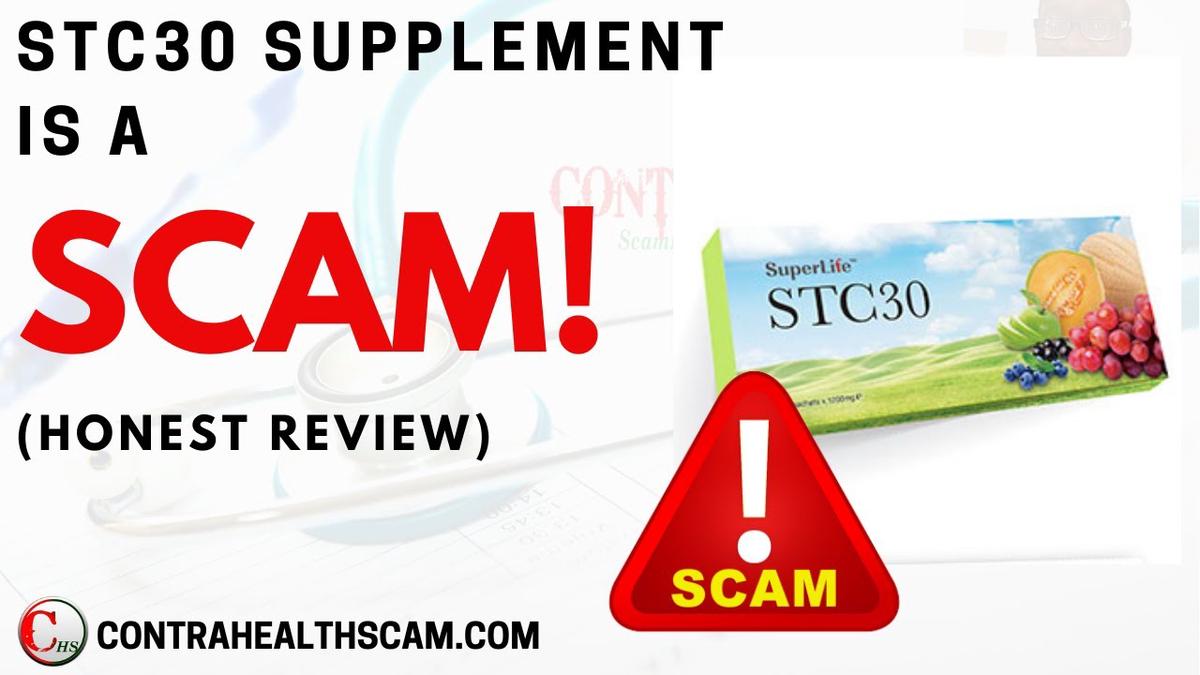 'Video thumbnail for Superlife STC30 Supplement Review: It is a MLM SCAM!'