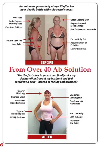 karen's photo over 40 ab solution scam