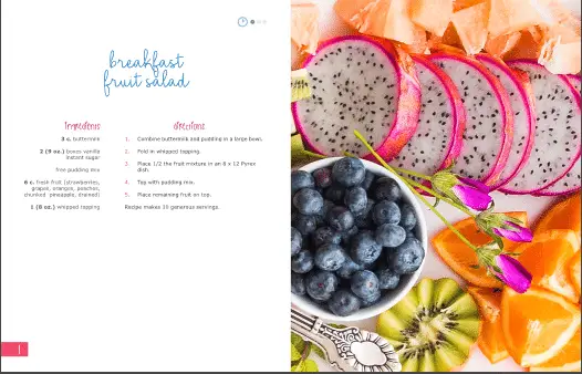 delicious - the ultimate diabetic cookbook sample page