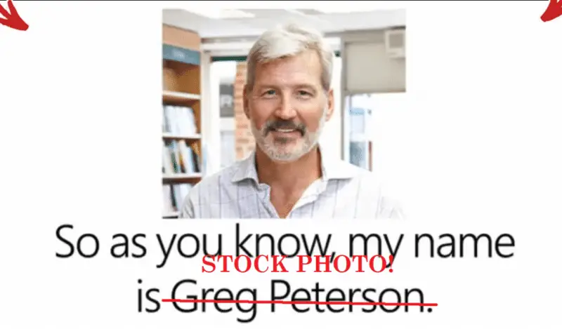 greg peterson stock photo ear clear plus scam