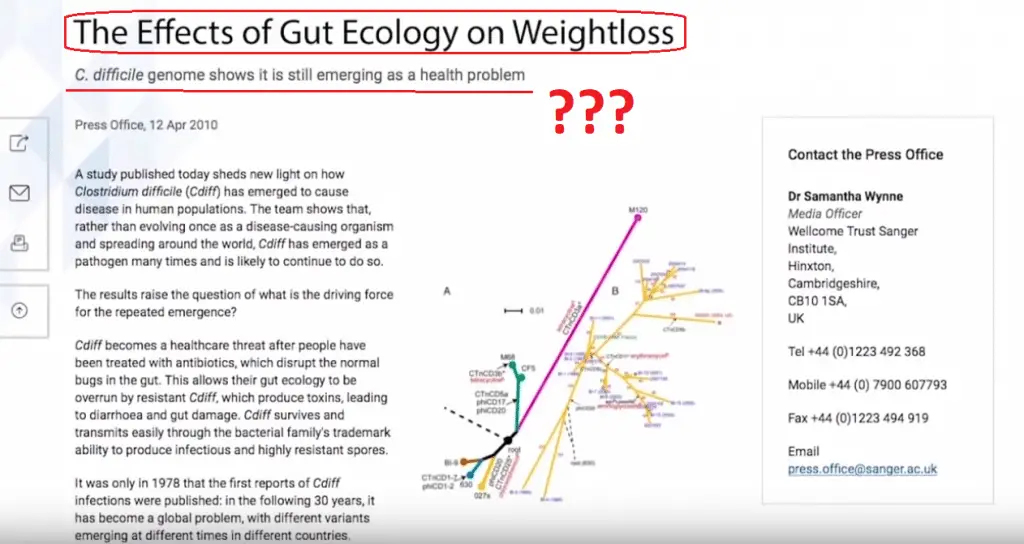 fake scientific study favorite food diet scam review