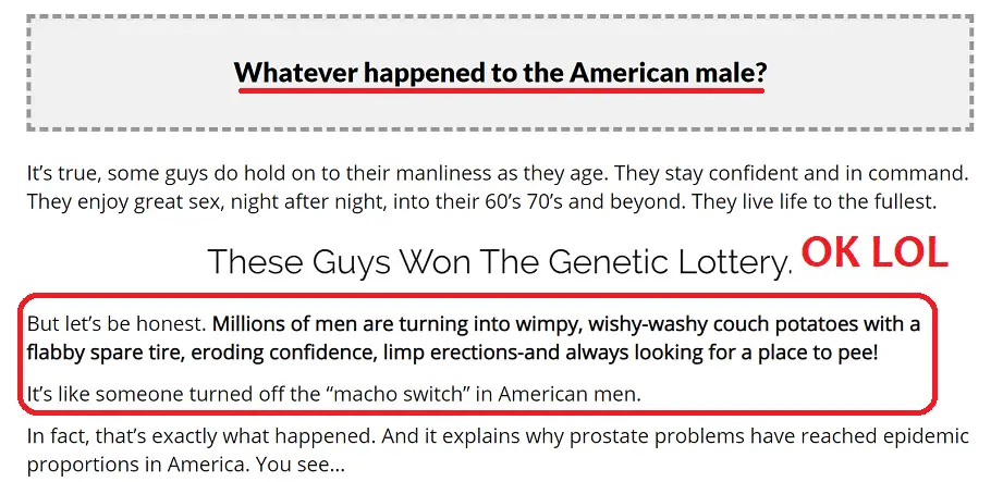 prostate 911 attacks american manhood
