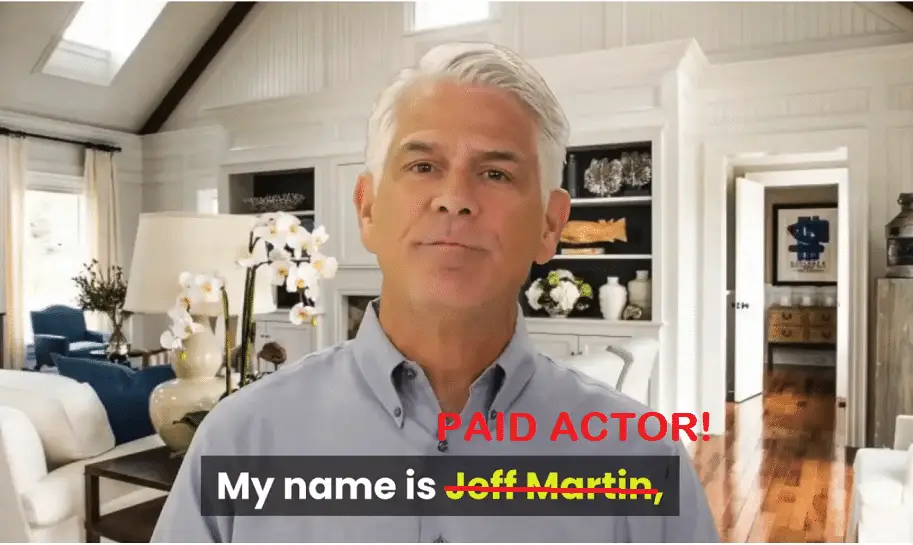 jeff martin paid actor heartburn no more review