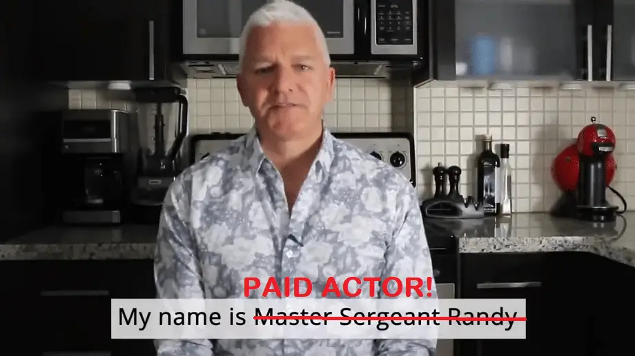 master sergeant randy walker paid actor acidaburn review