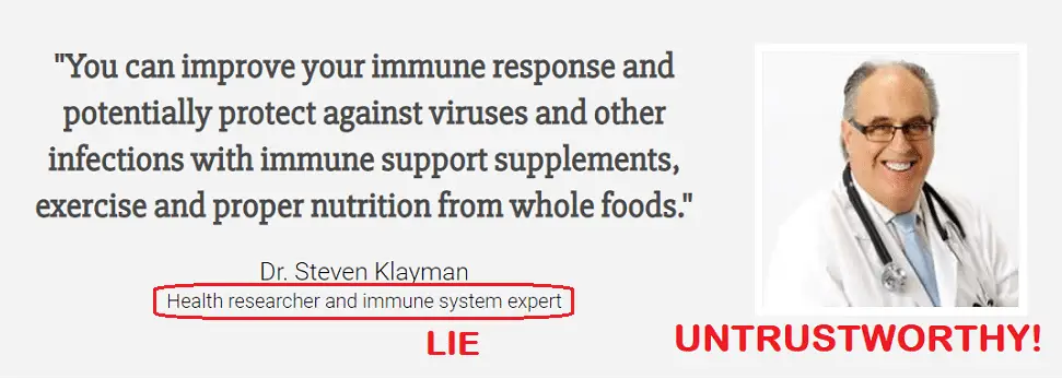 dr steven klayman fraud phytage labs immunity 911