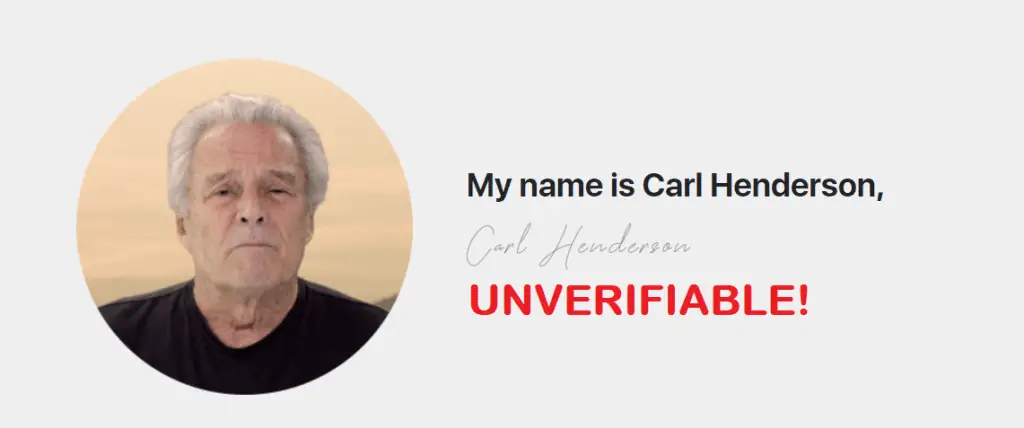 carl henderson unverifiable promind complex review