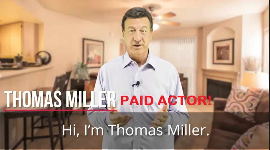 thomas miller paid actor alive review