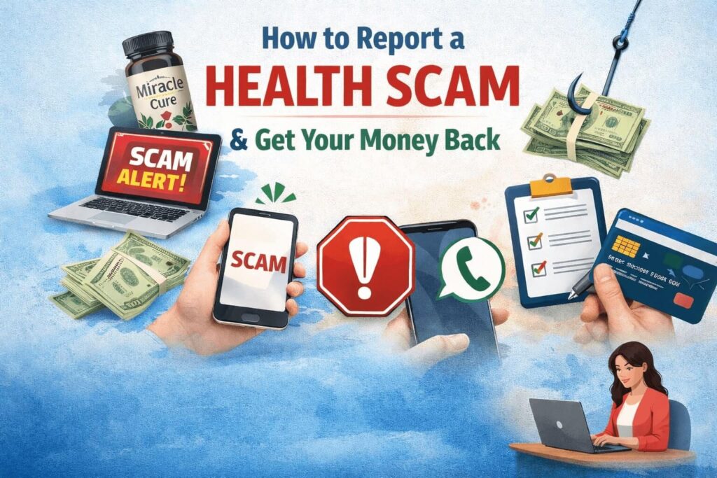 How to Report a Health Scam and Get Your Money Back (Step-by-Step Guide)